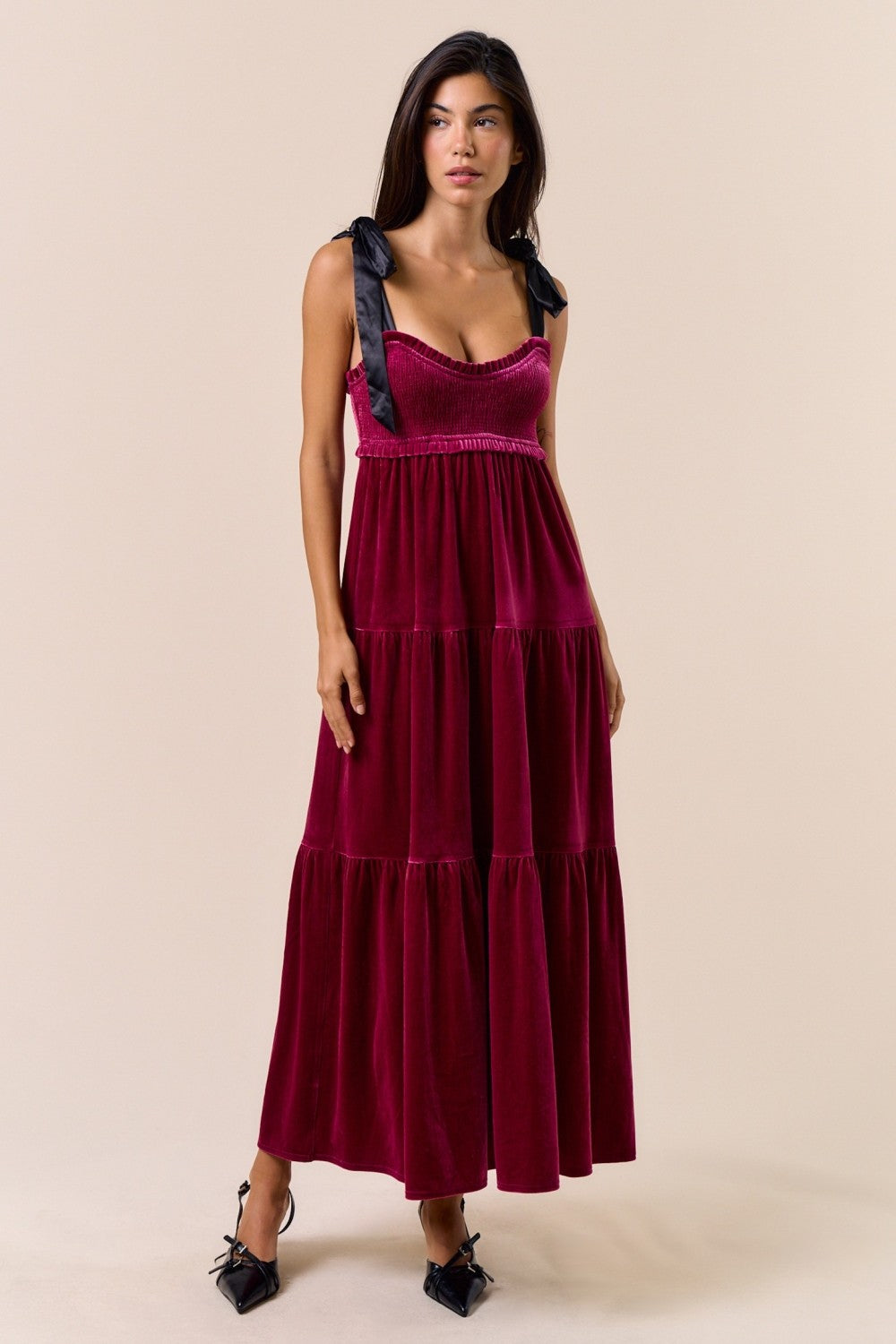 Velvet Maxi Dress