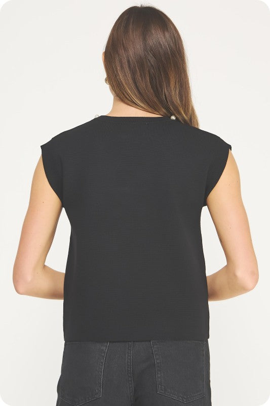 Pearl Knit Top