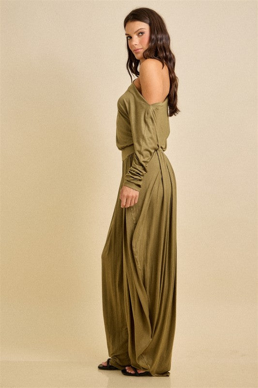 Olive jumpsuit