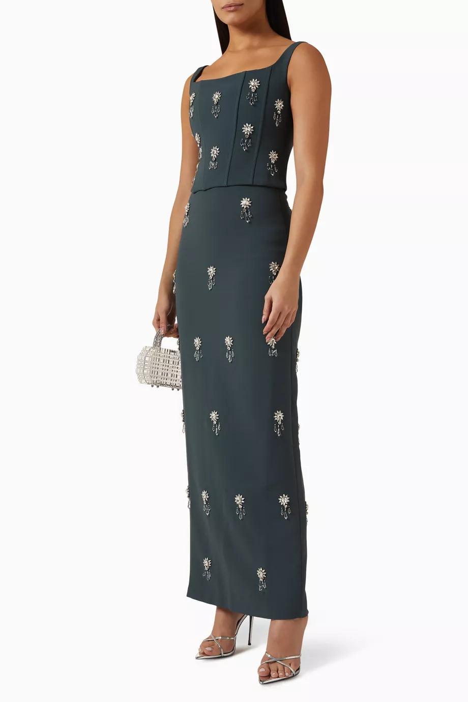 Dimond Corset Skirt Set