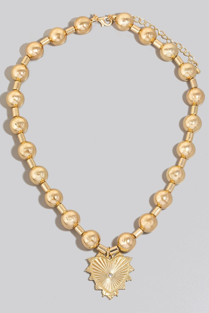 Gold Heart Necklace