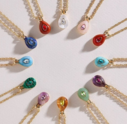 Birthday Stone Necklace