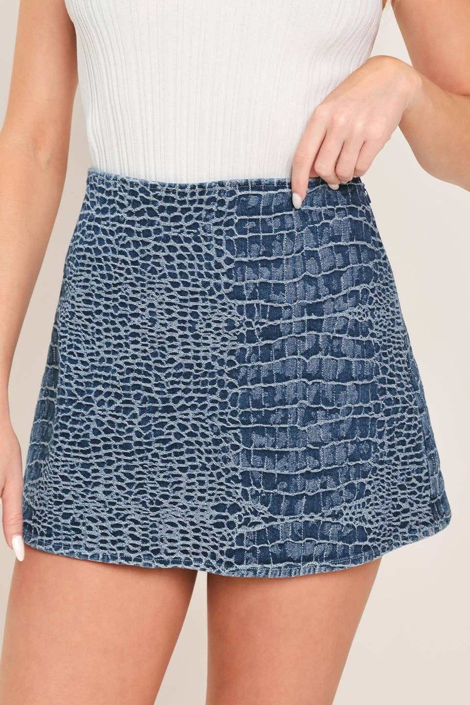 Gigi Denim Skirt