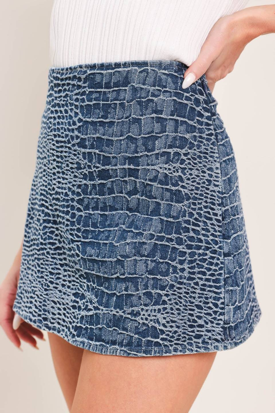 Gigi Denim Skirt