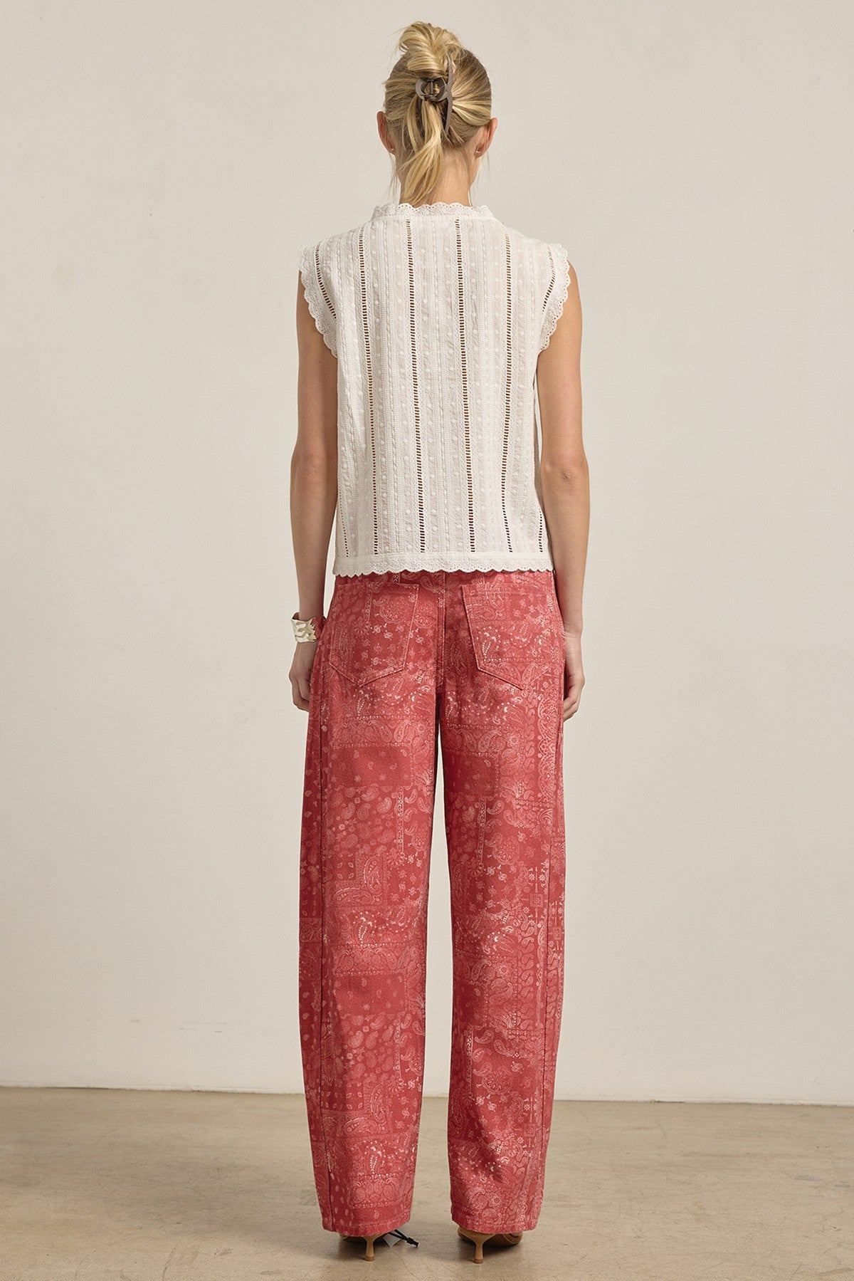 Bandana Print Pants