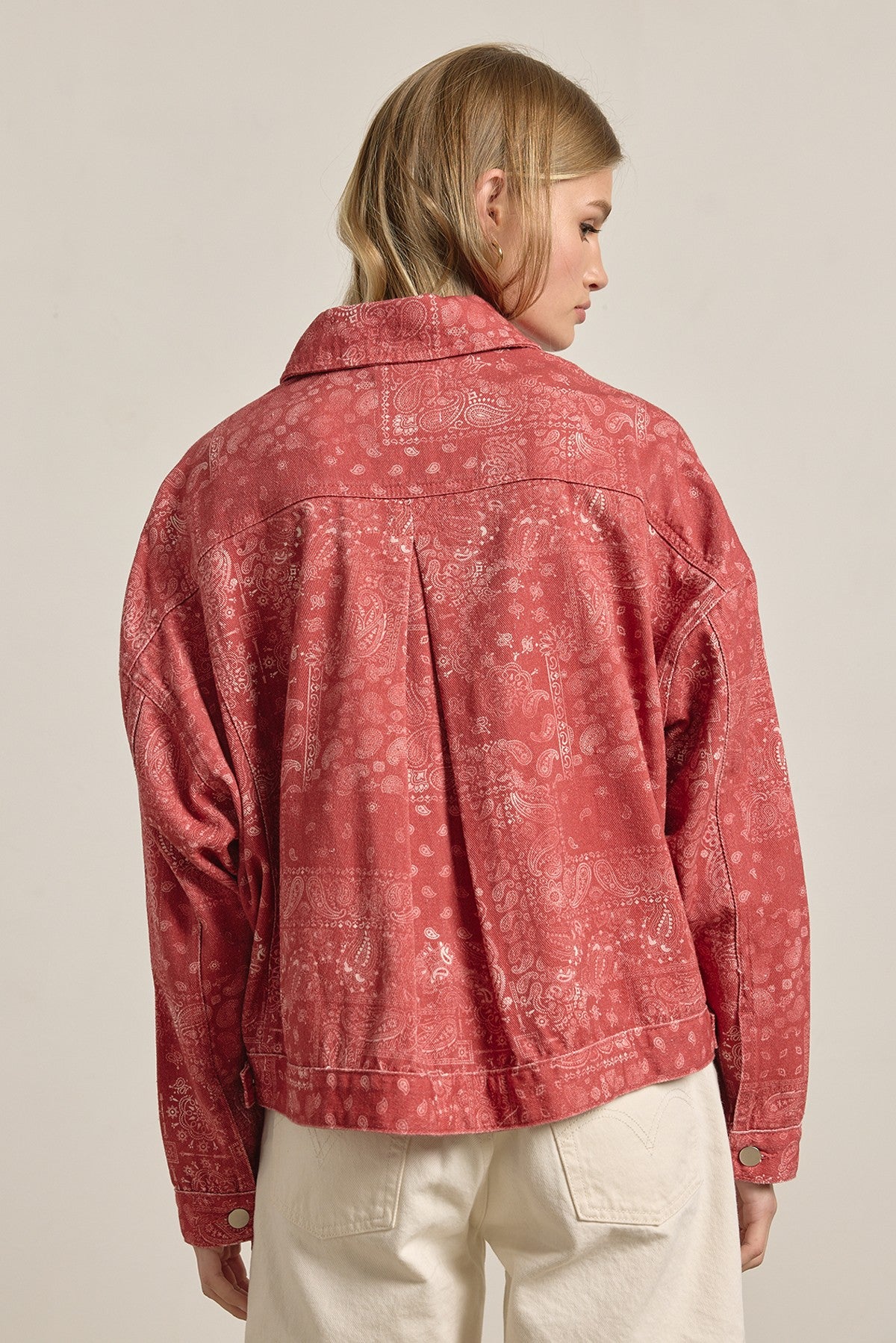 Bandana Print Jacket