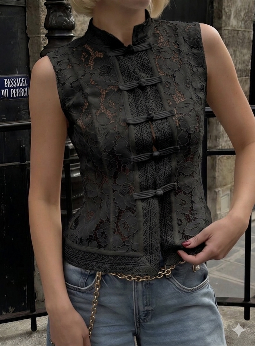 Abby Lace Tank Top