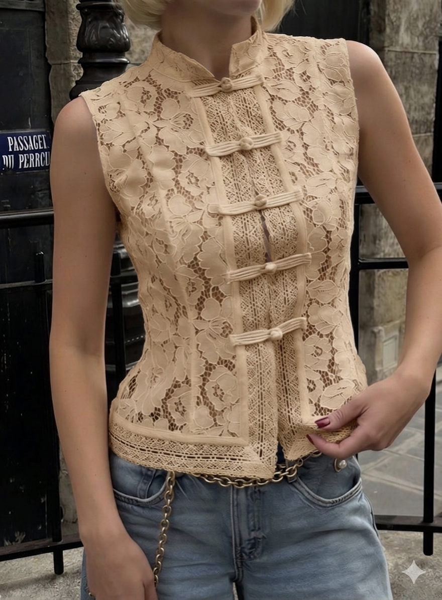Abby Lace Tank Top