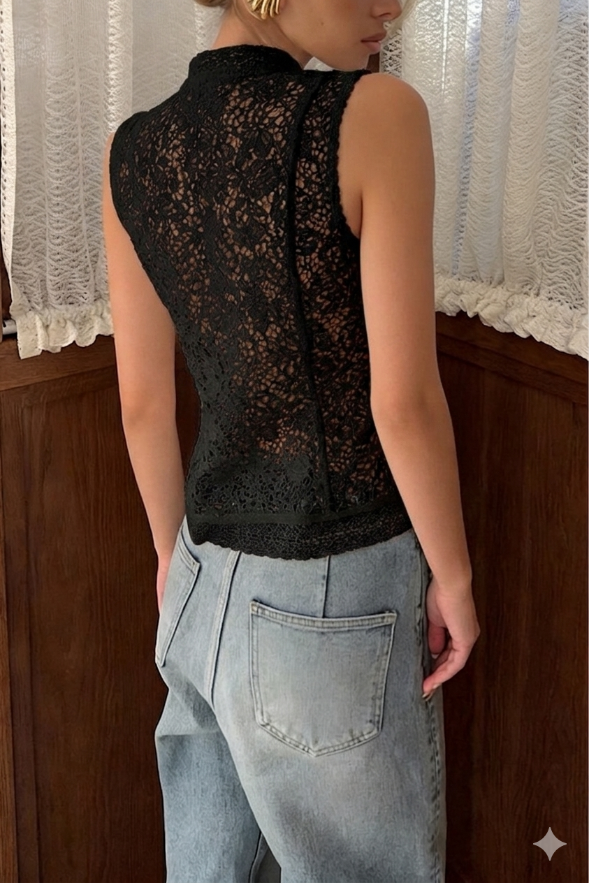 Abby Lace Tank Top
