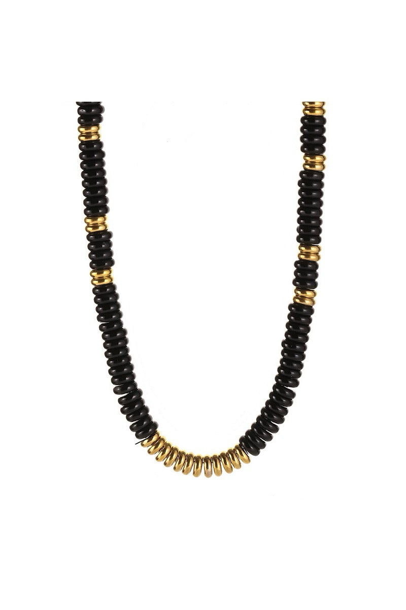 Natural Stone Beaded Necklace