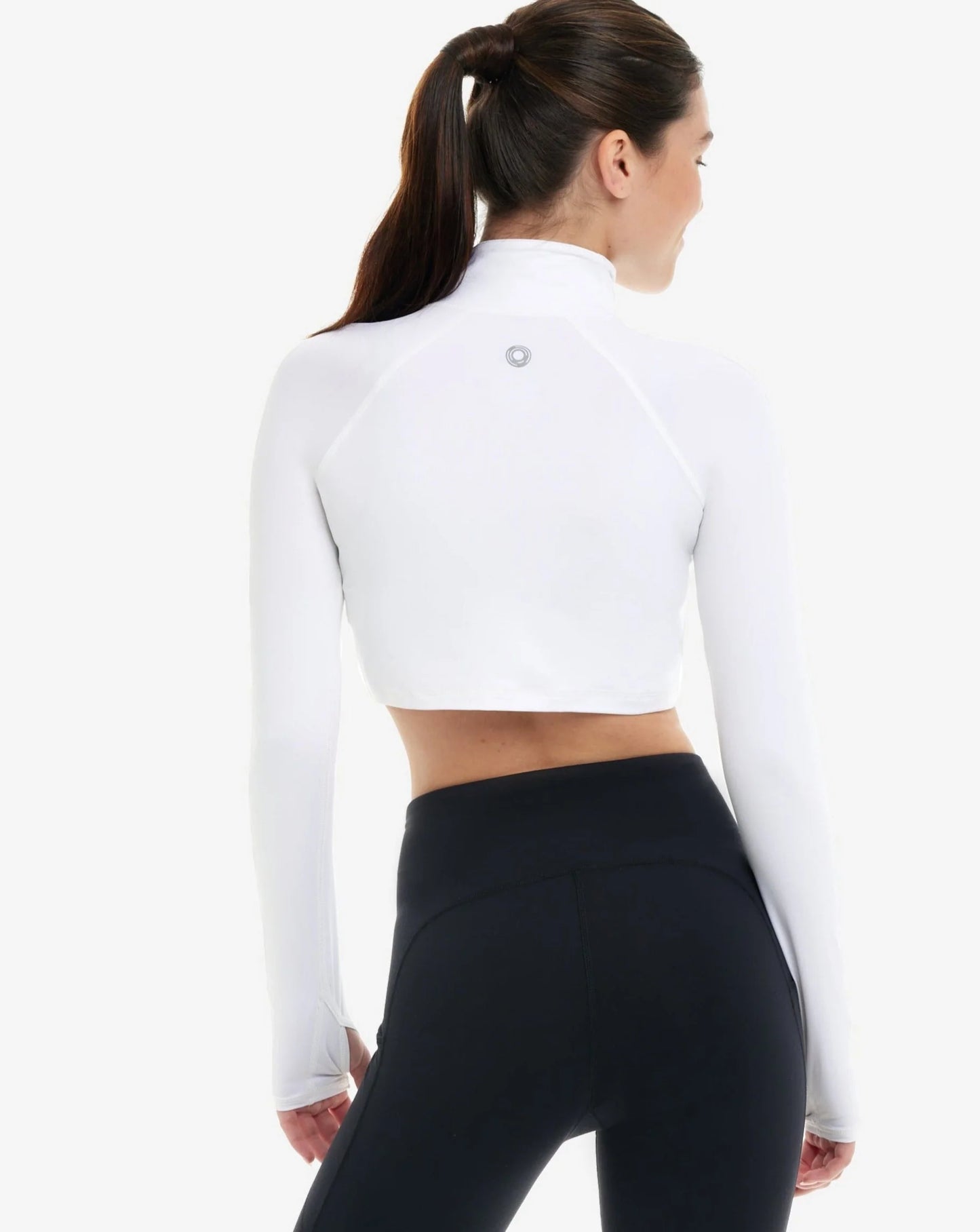 Full Zip Crop Top