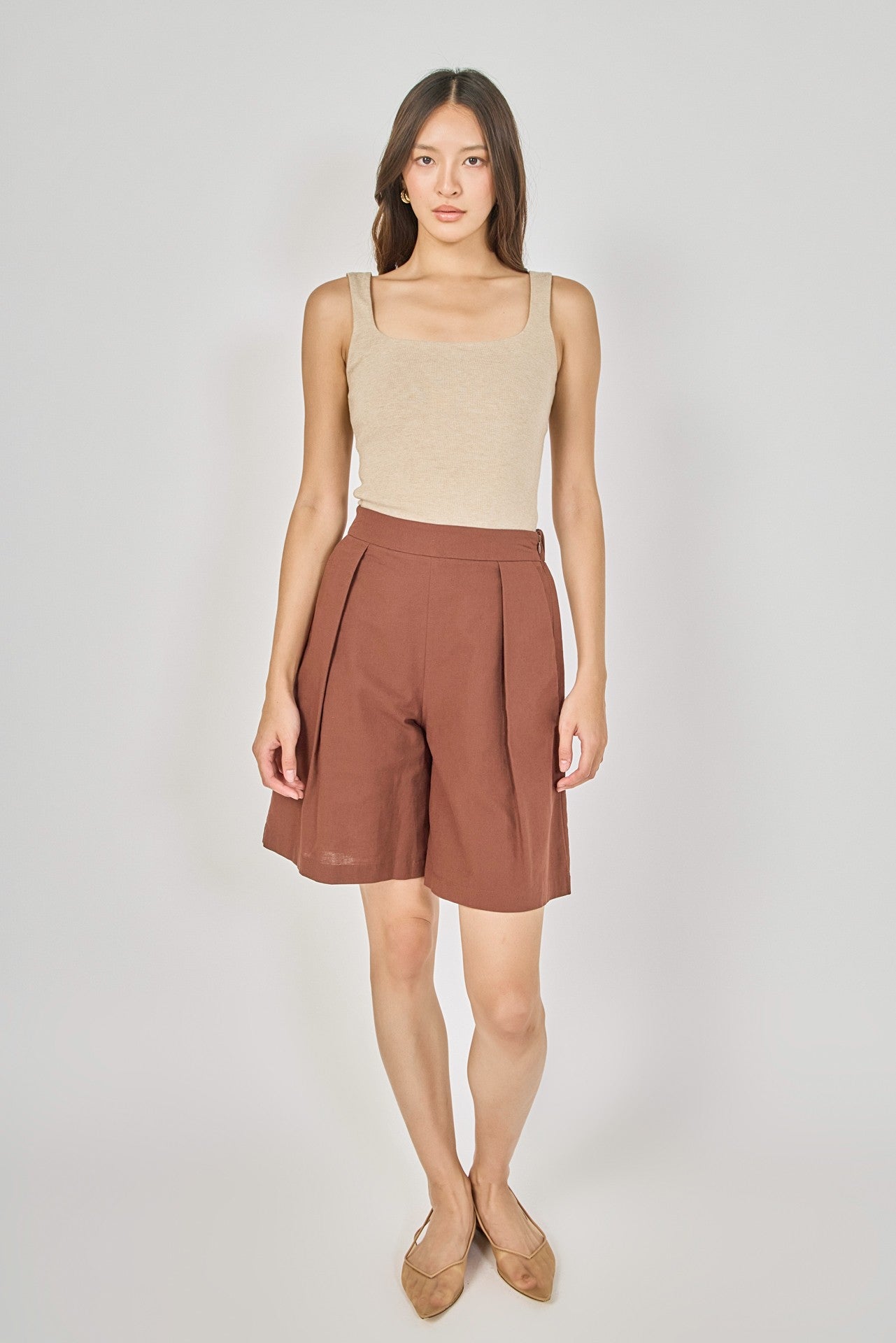 Linen Bermuda