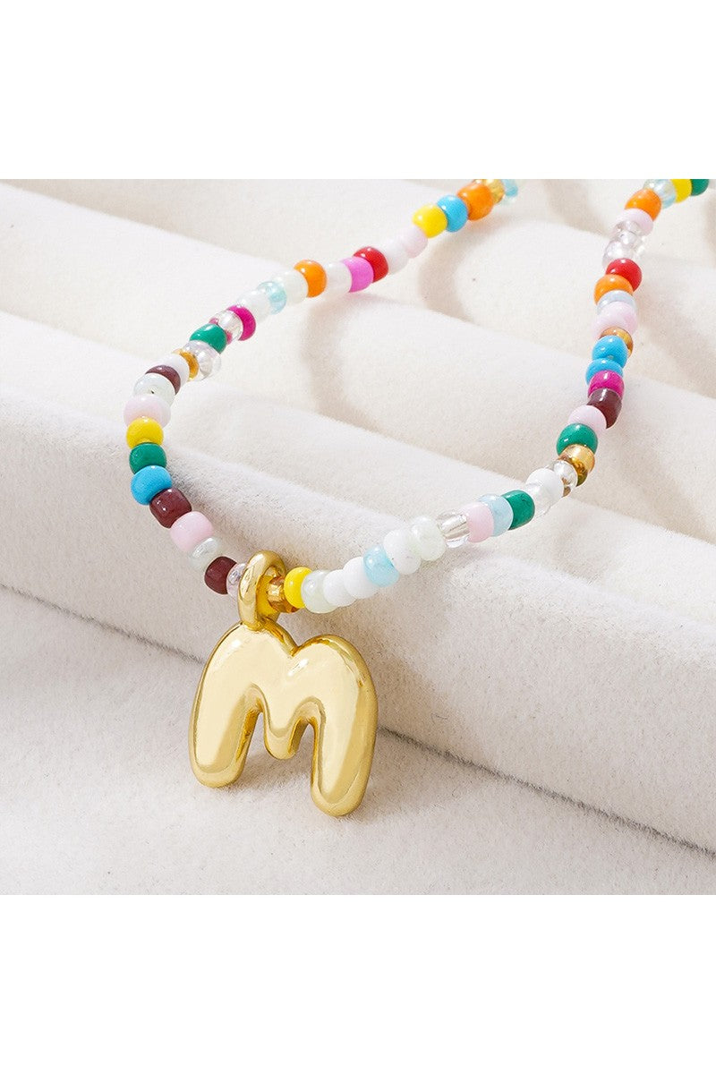 Colorful Letters Necklace