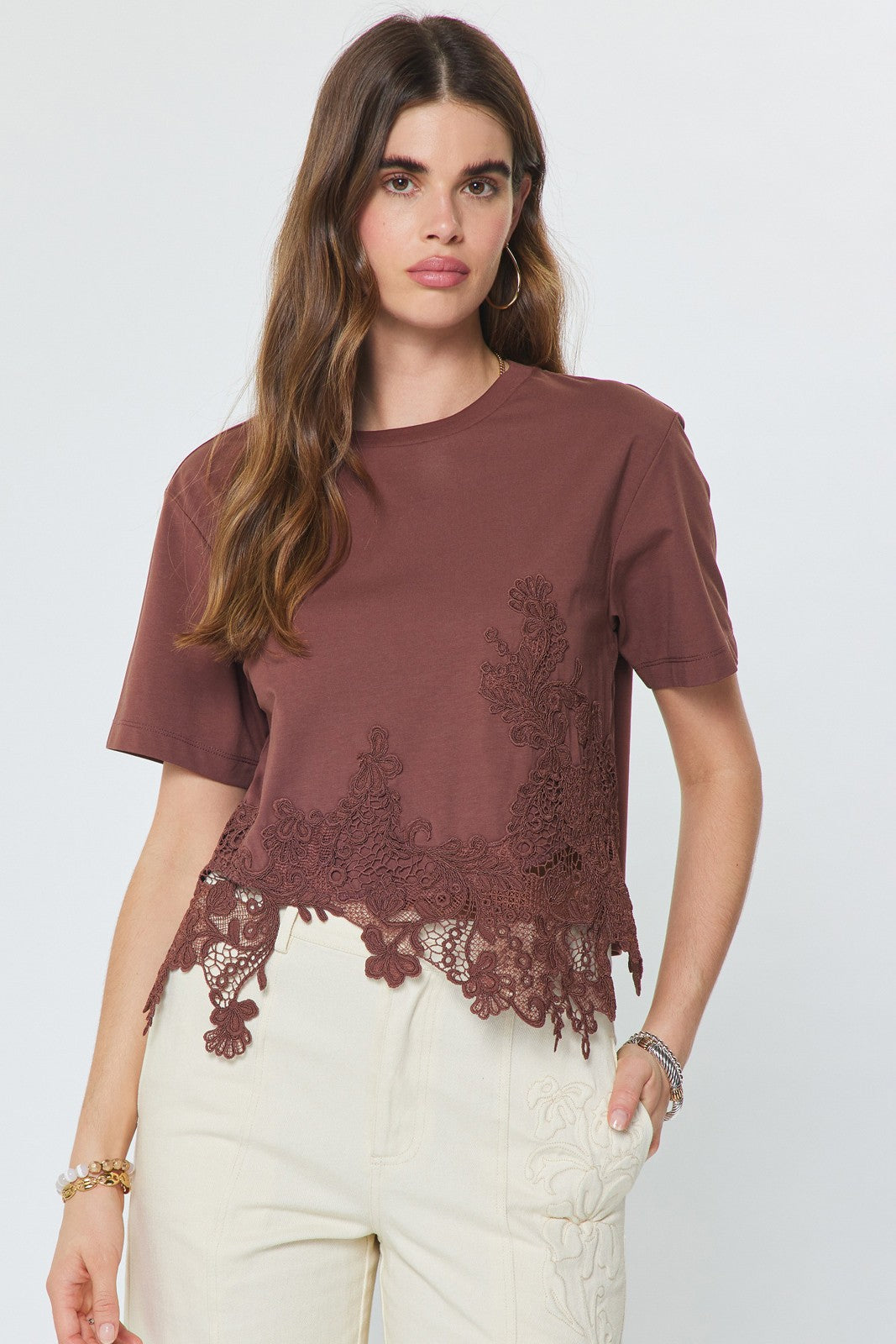 Cata Lace Tee