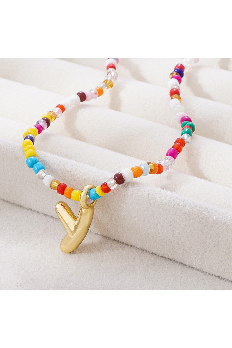 Colorful Letters Necklace
