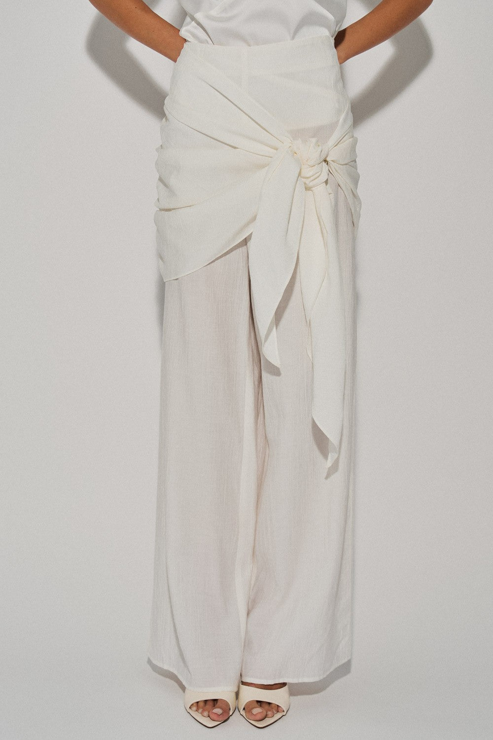 Woven Asymmetric Pants