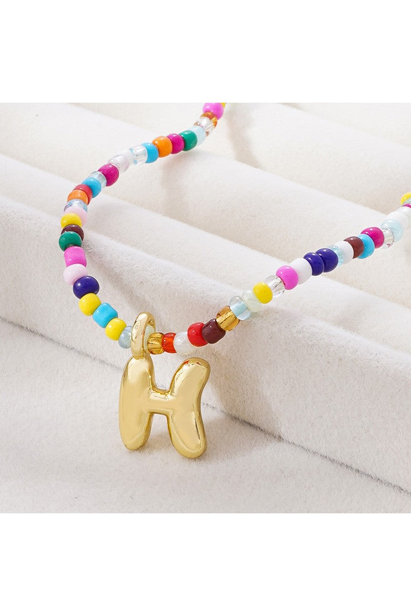 Colorful Letters Necklace