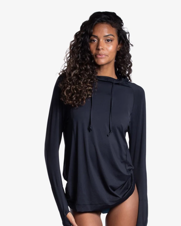 BLACK UNISEX HOODIE