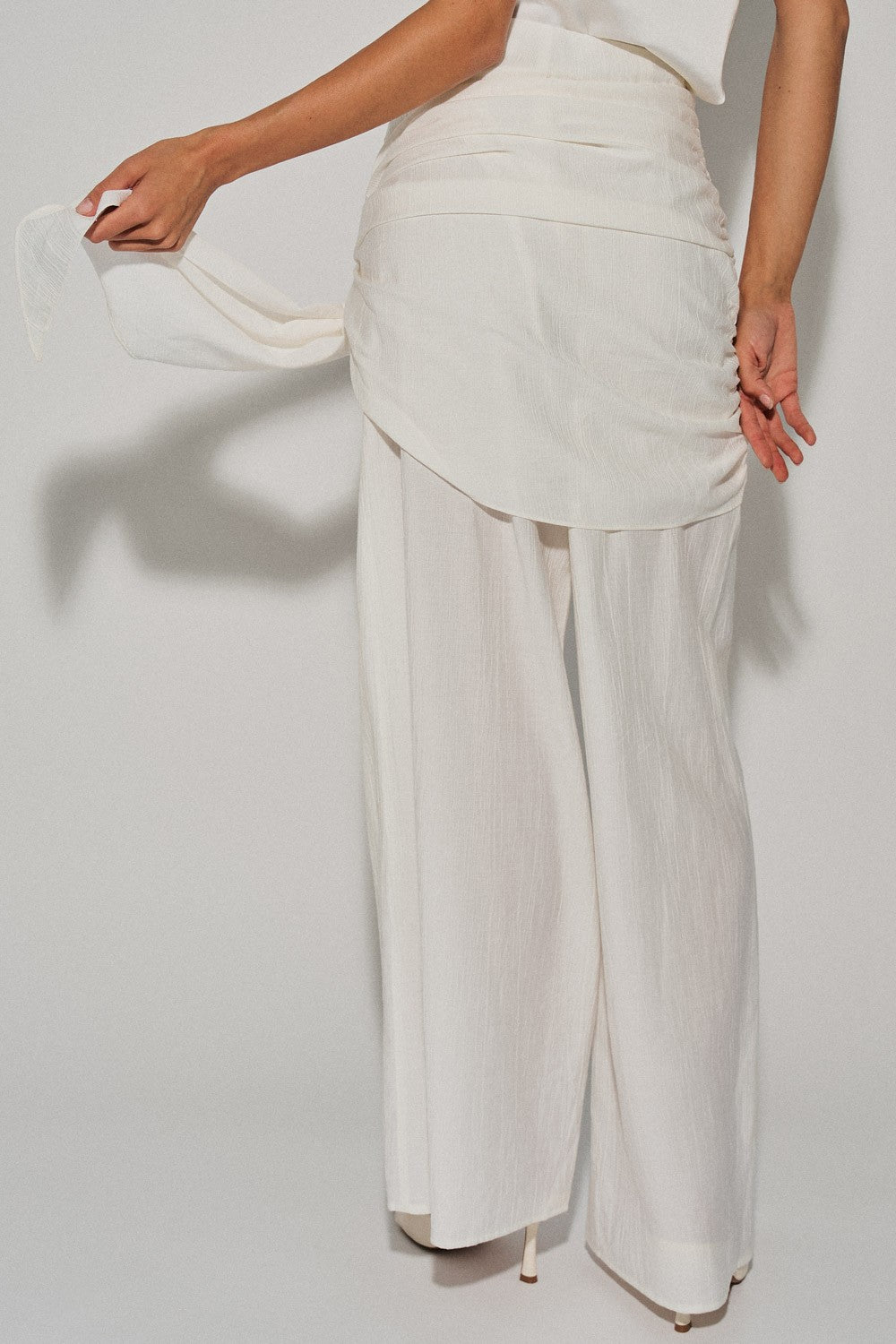 Woven Asymmetric Pants