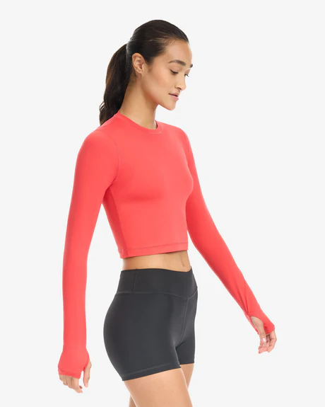 LAVA RED EVERYDAY WOMEN'S CROP TOP