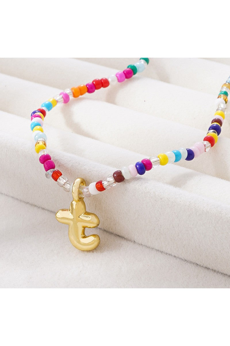 Colorful Letters Necklace