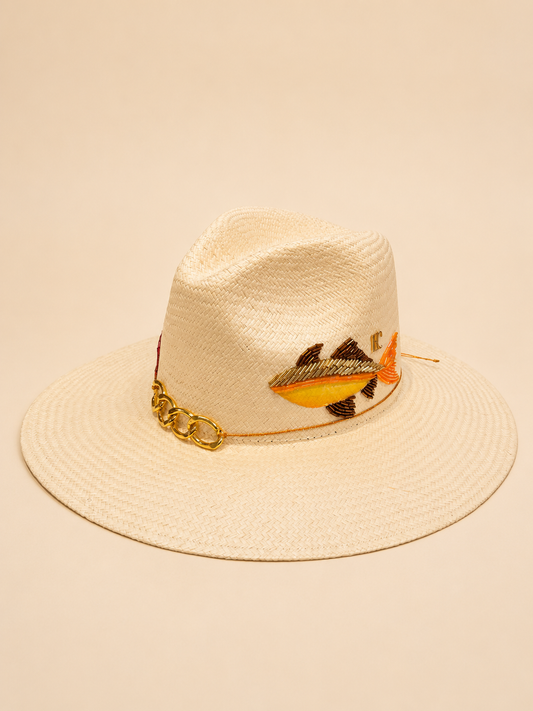 Beaded Fish Hat