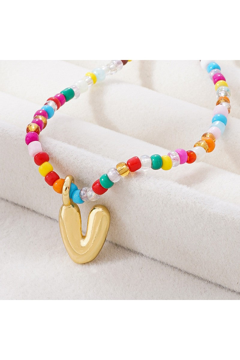 Colorful Letters Necklace