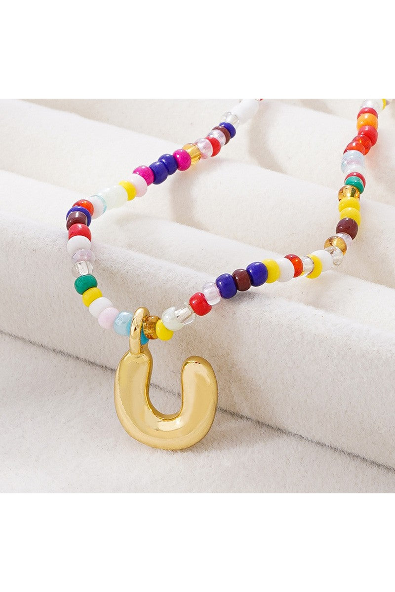Colorful Letters Necklace