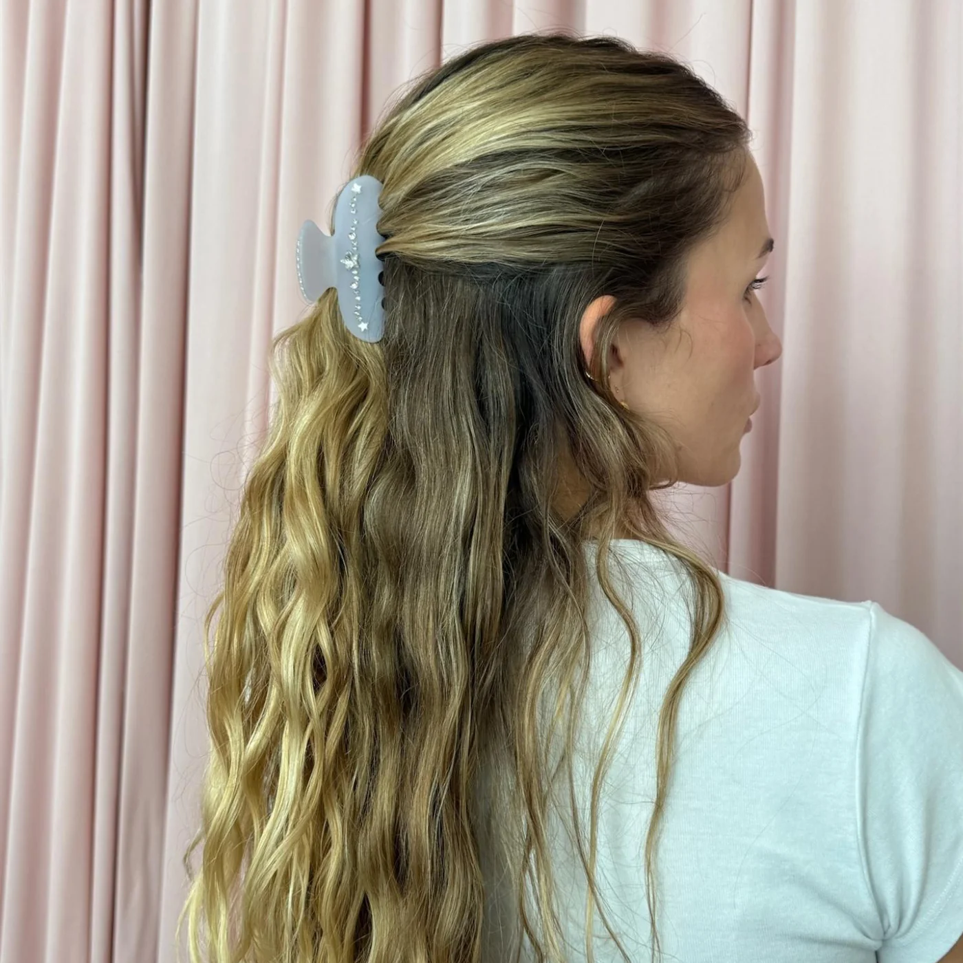 SWEETHEART CLIP IN LILAC SKY