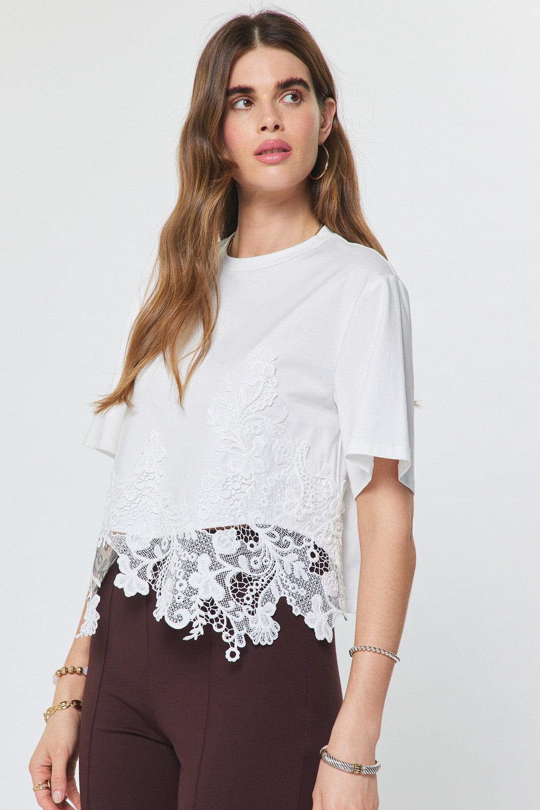 Cata Lace Tee
