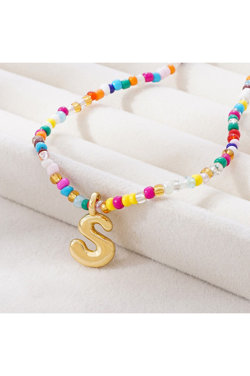 Colorful Letters Necklace