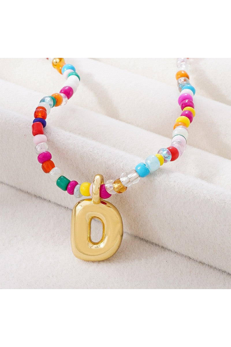 Colorful Letters Necklace