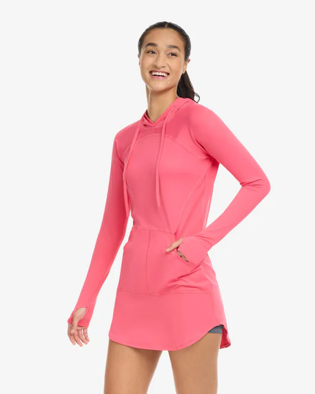 WATERMELON WOMEN'S HOODIE DRESS RELAXED