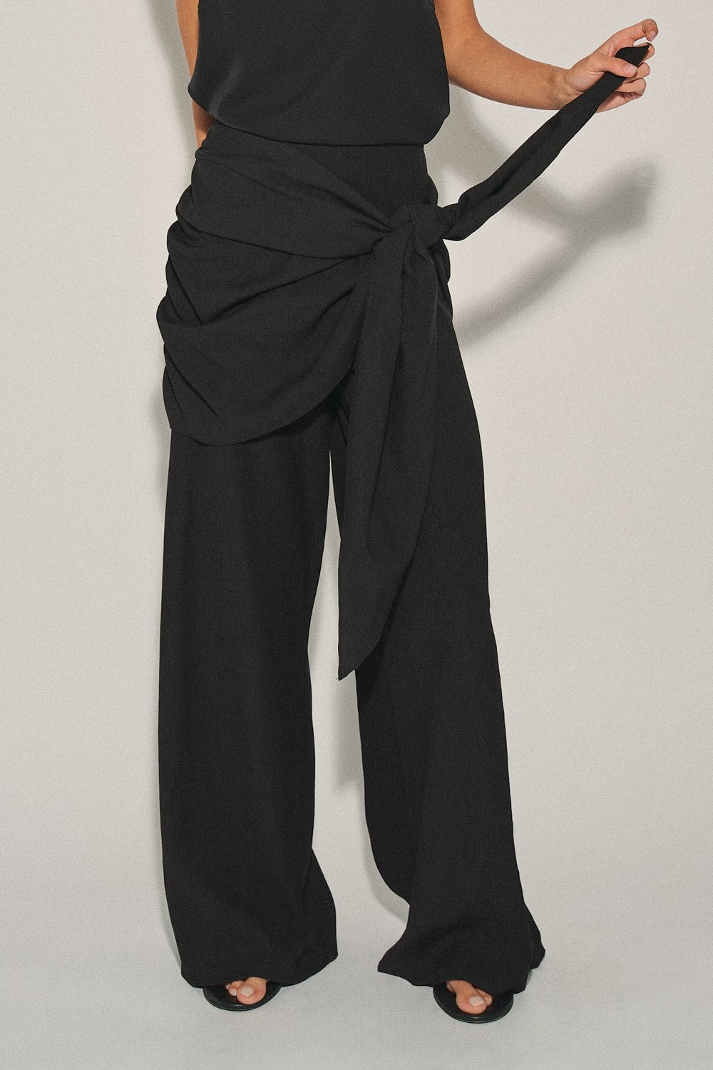 Woven Asymmetric Pants