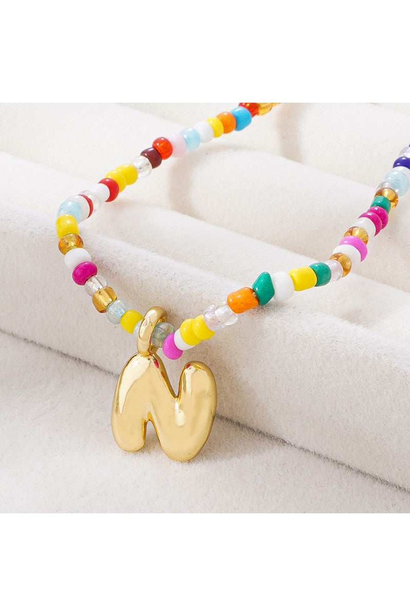 Colorful Letters Necklace