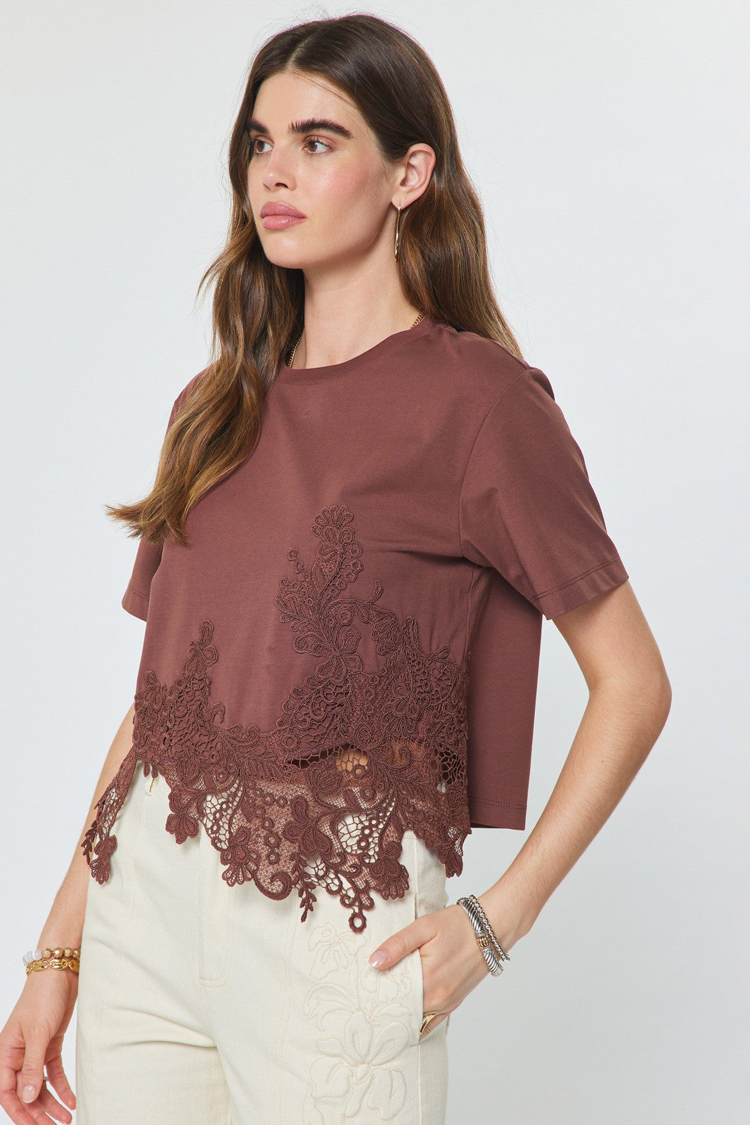 Cata Lace Tee