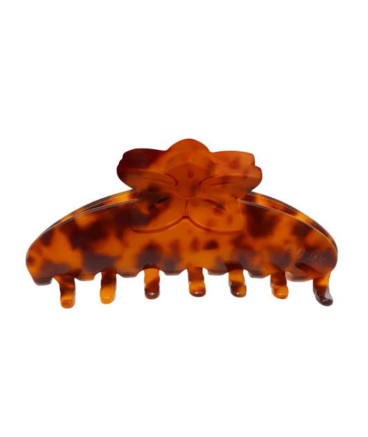 BIG EFFING CLIP IN TORTOISE HIBISCUS