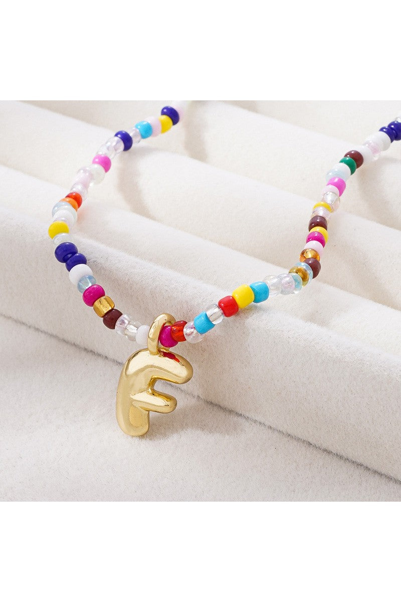 Colorful Letters Necklace