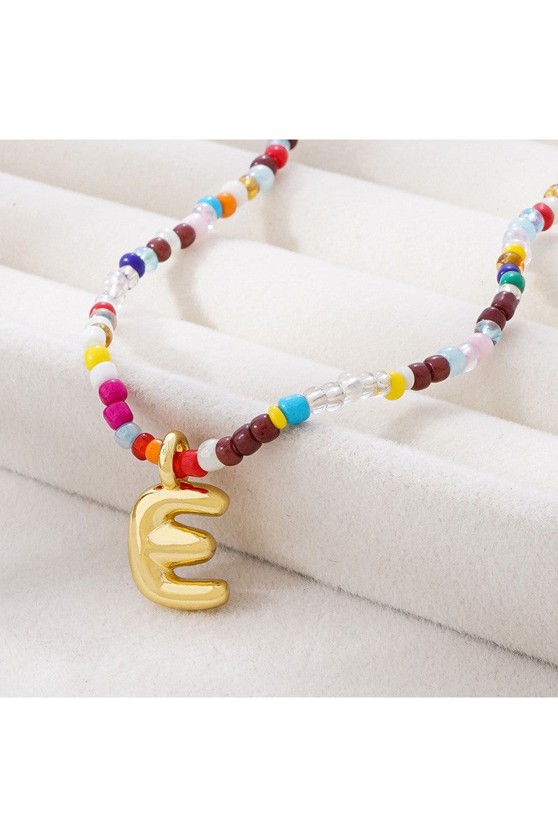 Colorful Letters Necklace