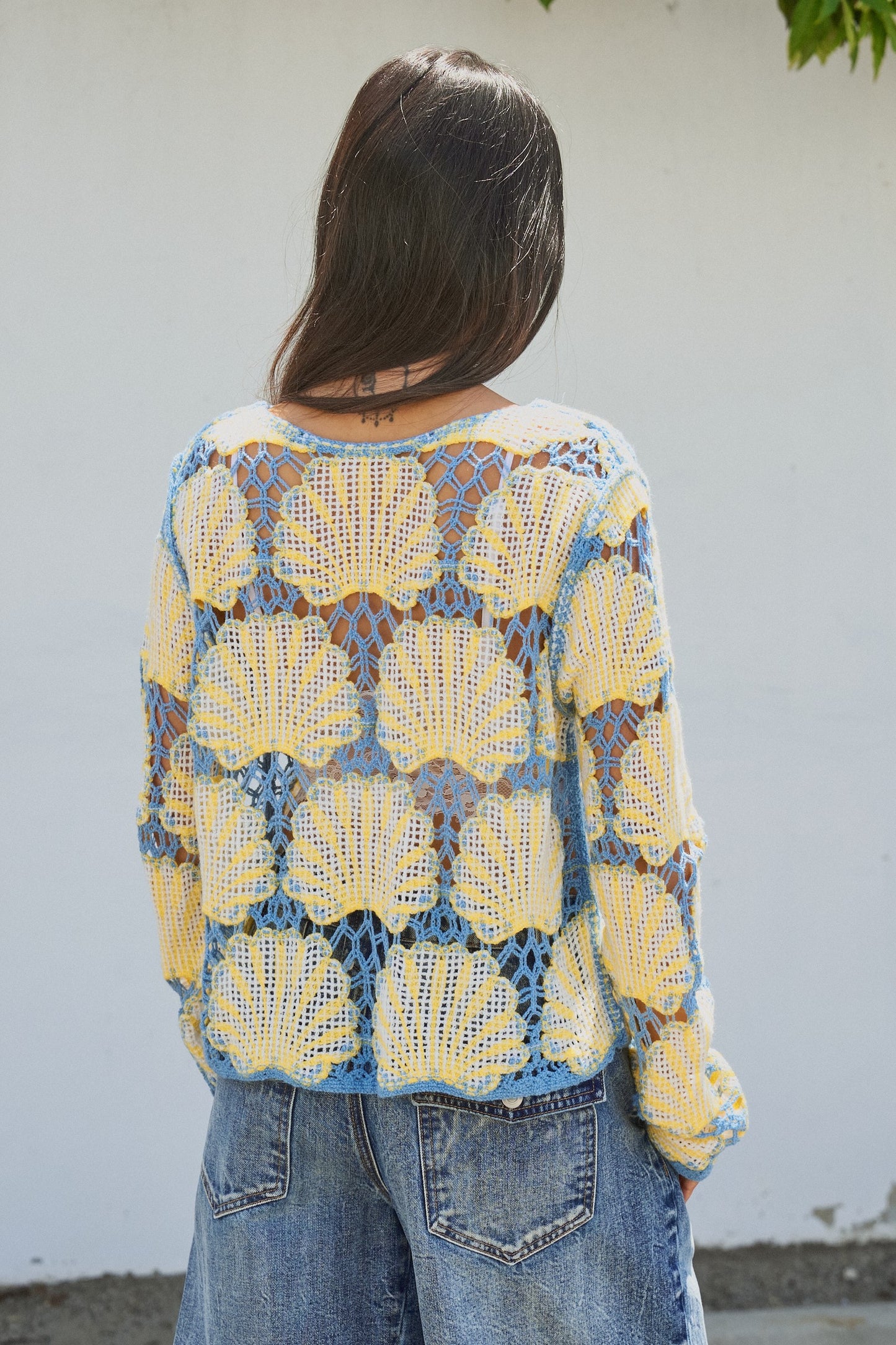 Crochet Seashell Top