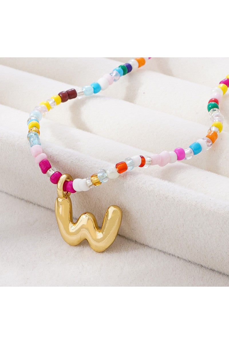 Colorful Letters Necklace