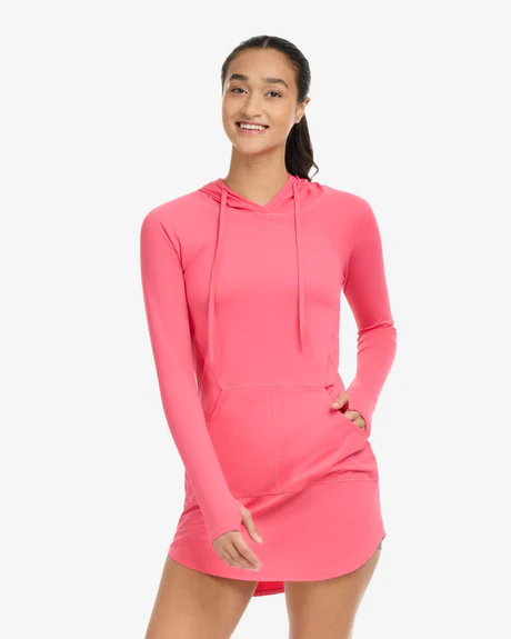 WATERMELON WOMEN'S HOODIE DRESS RELAXED