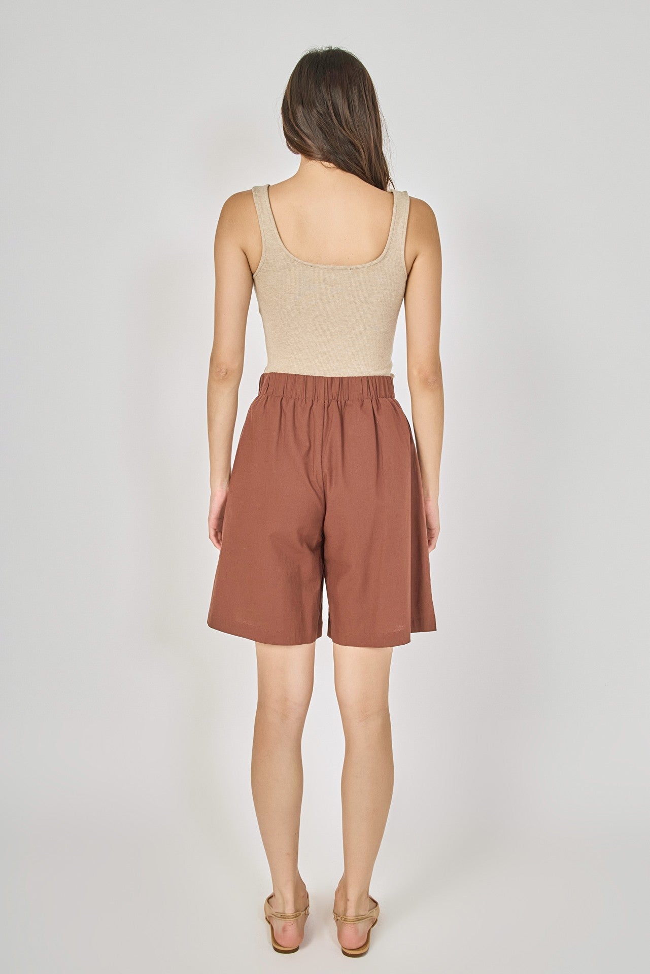 Linen Bermuda