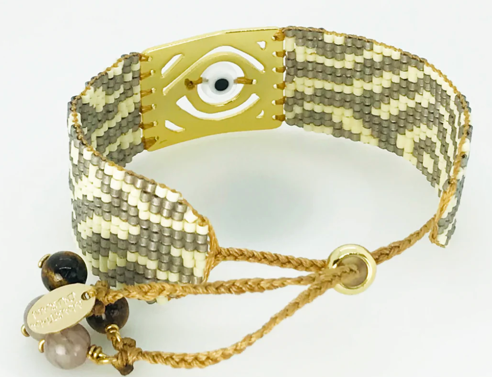 White Zebra Medium 18 kt Gold